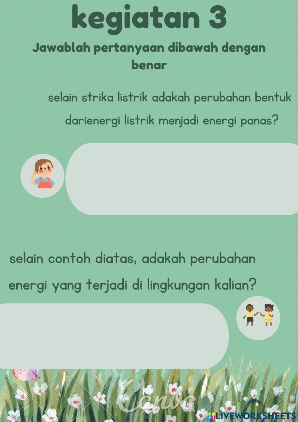 Perubahan Bentuk Energi