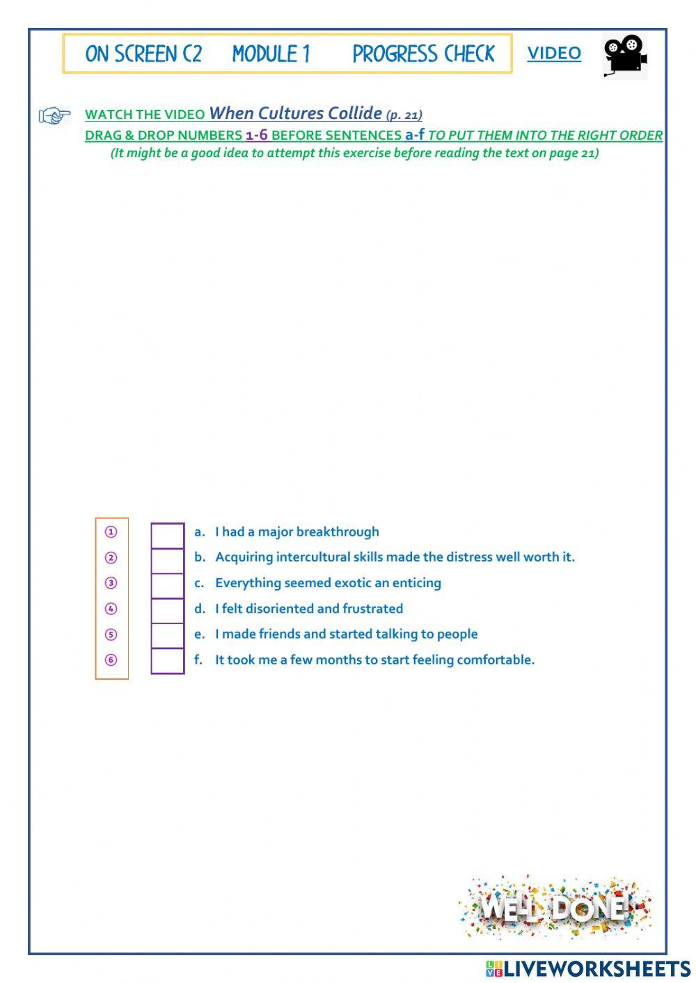 When Cultures Collide