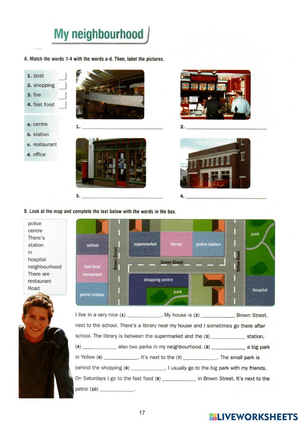 Places- there is-are