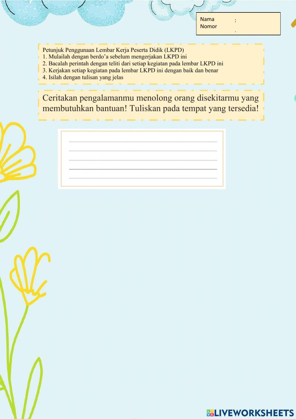 Cerita Pengalaman Menolong