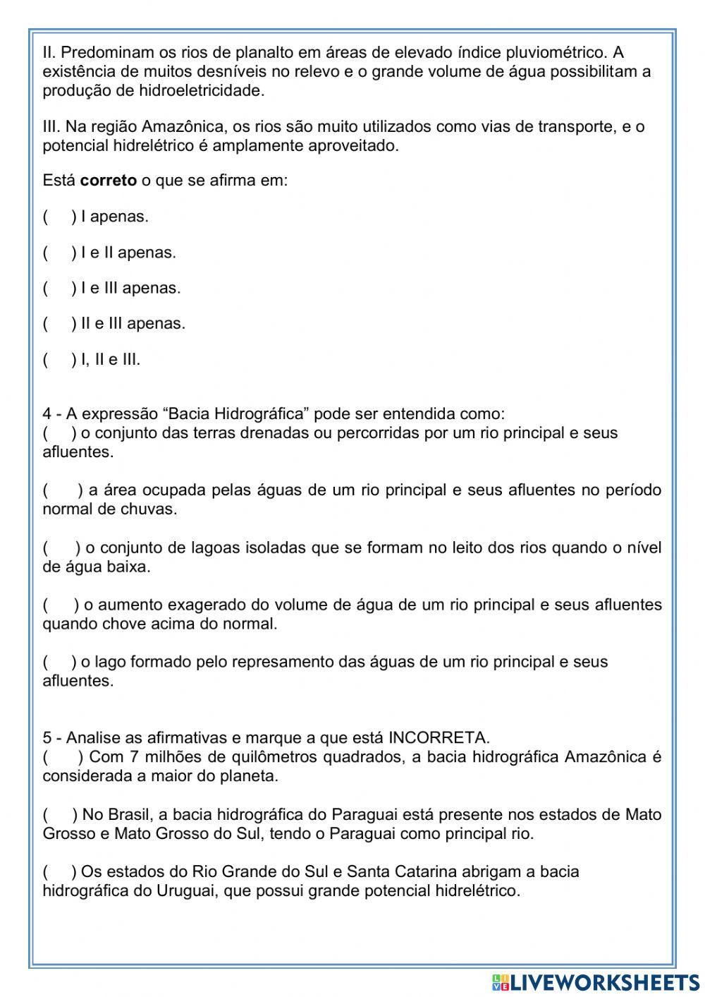 Hidrografia do Brasil