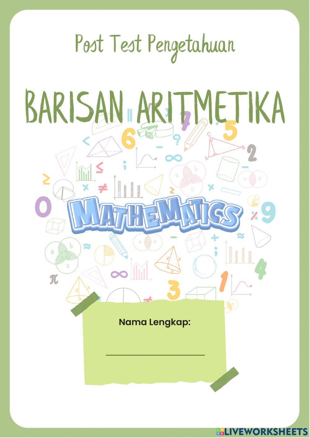 PostTest Barisan Aritmetika