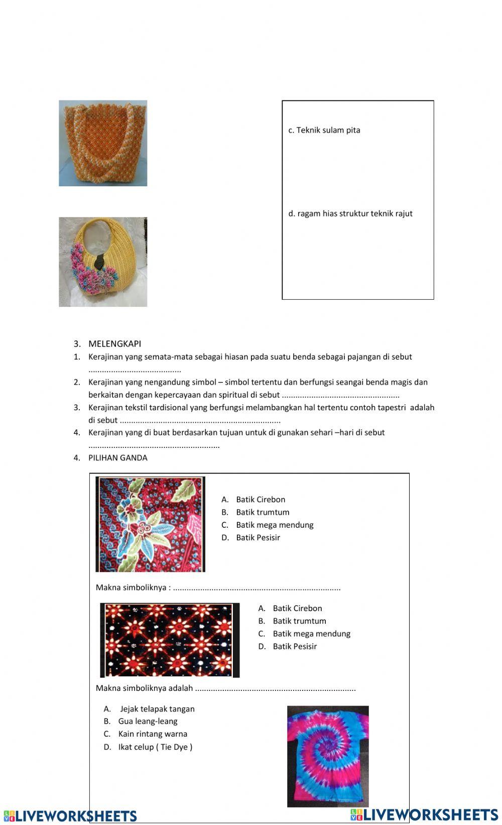 Lk kerajinan tekstil