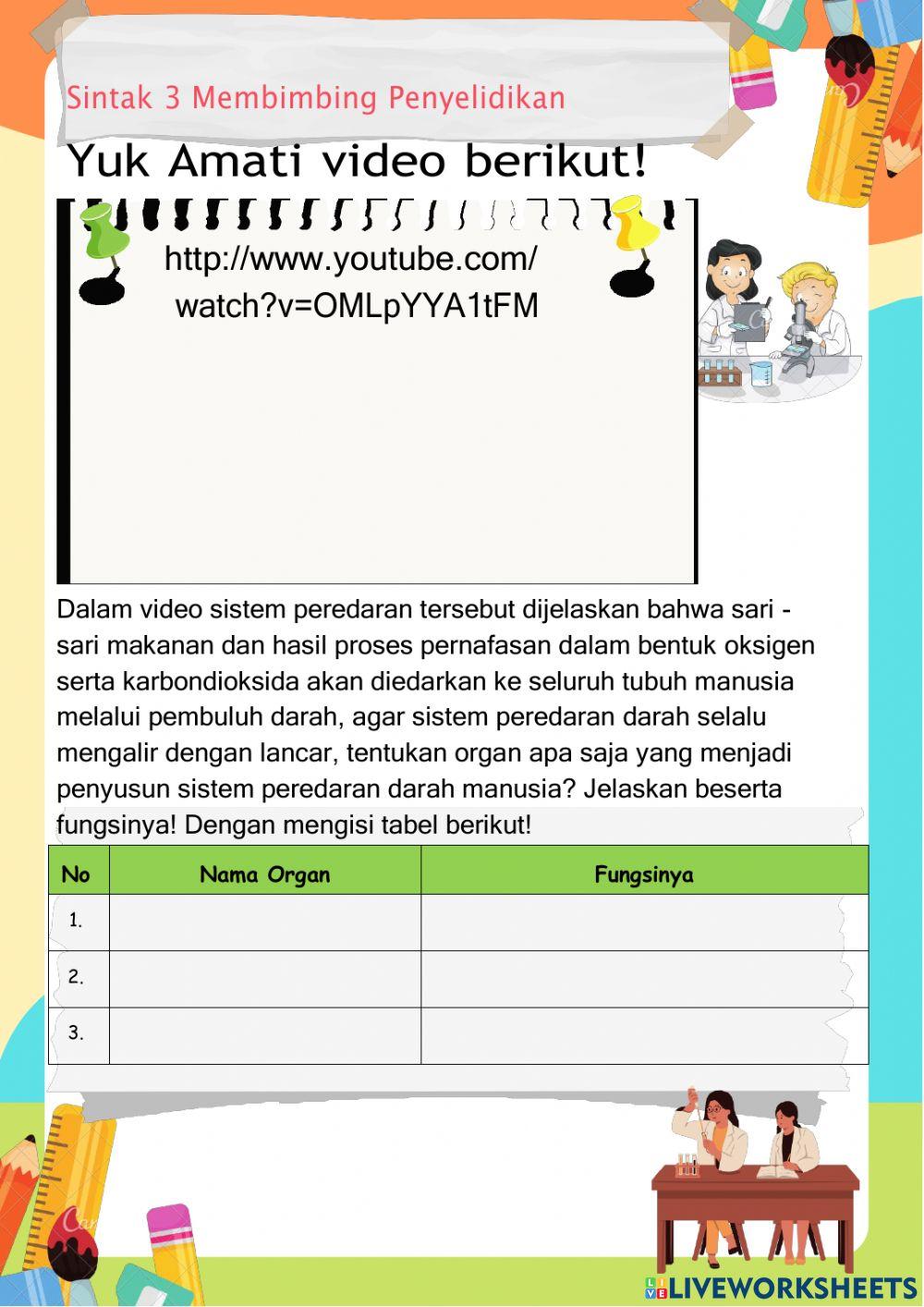 LKPD Peredaran Darah