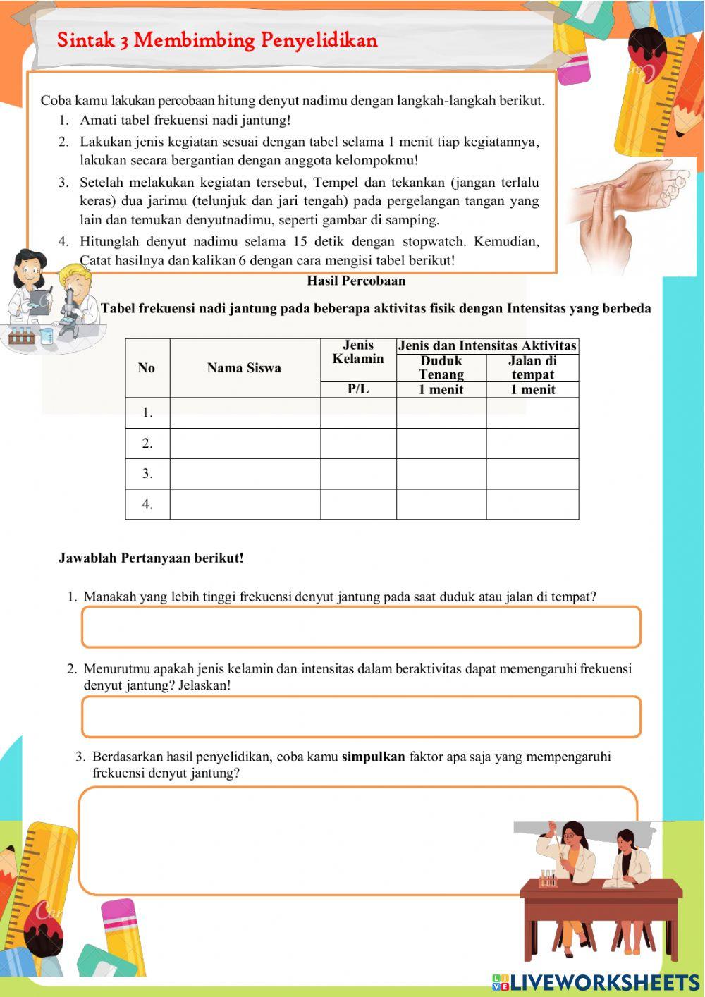 LKPD Peredaran Darah