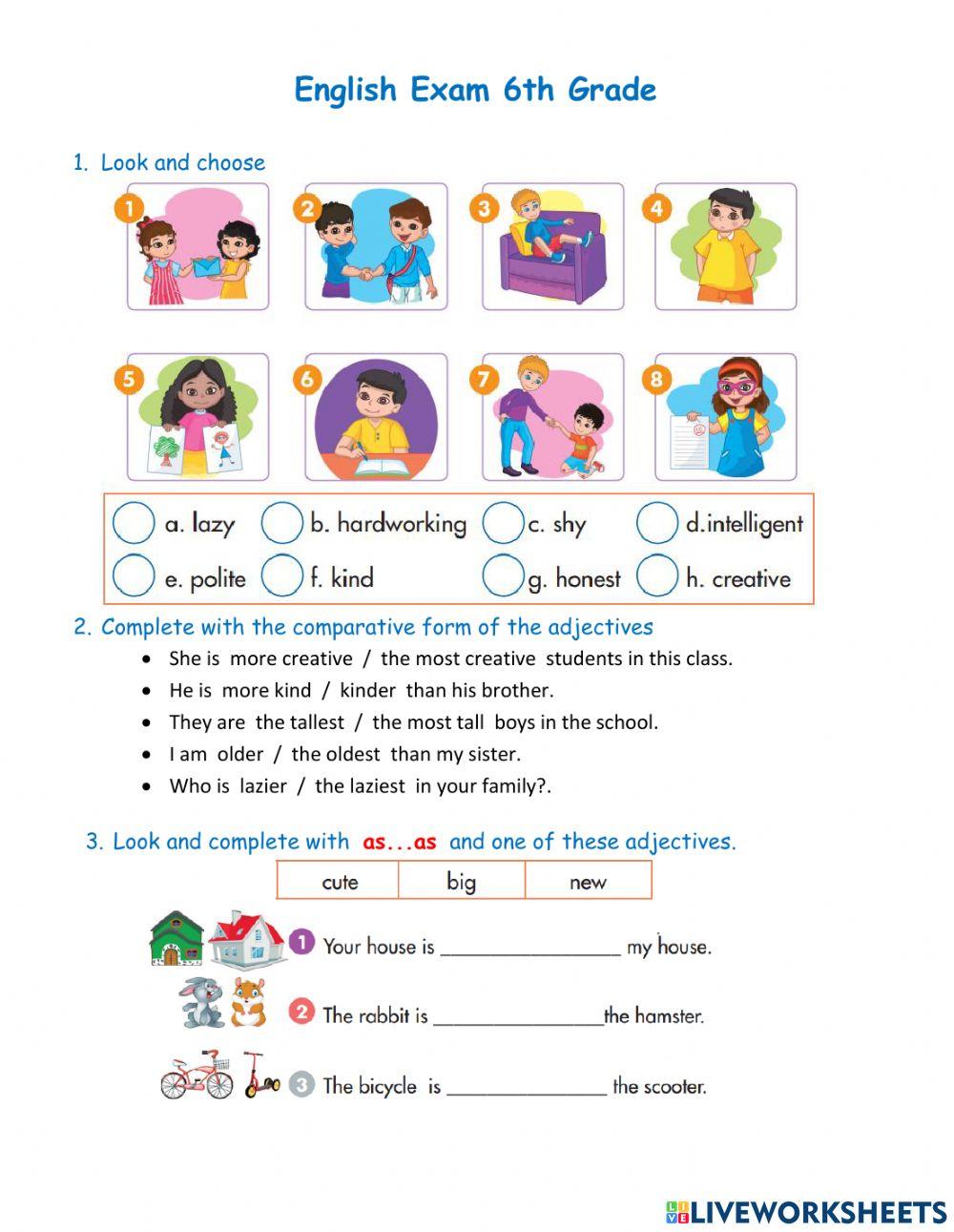 Bimestral3 6th grade