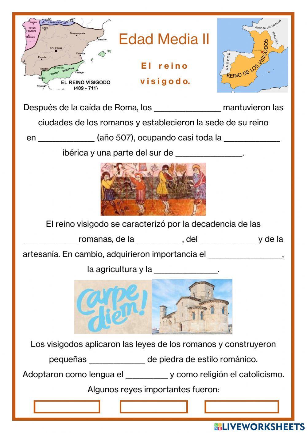 La Edad Media II - El reino Visigodo