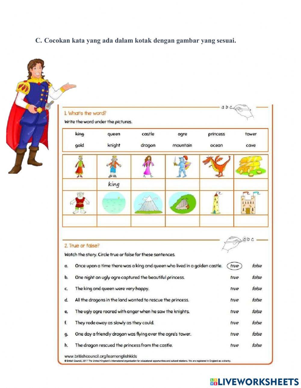 The princess and The dragon