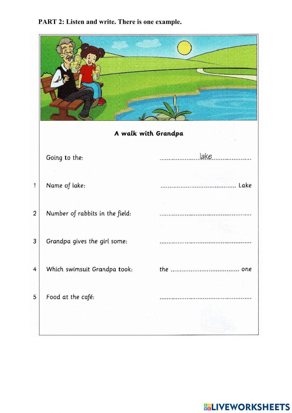 Idict 2 - Test unit 3: People - Listening