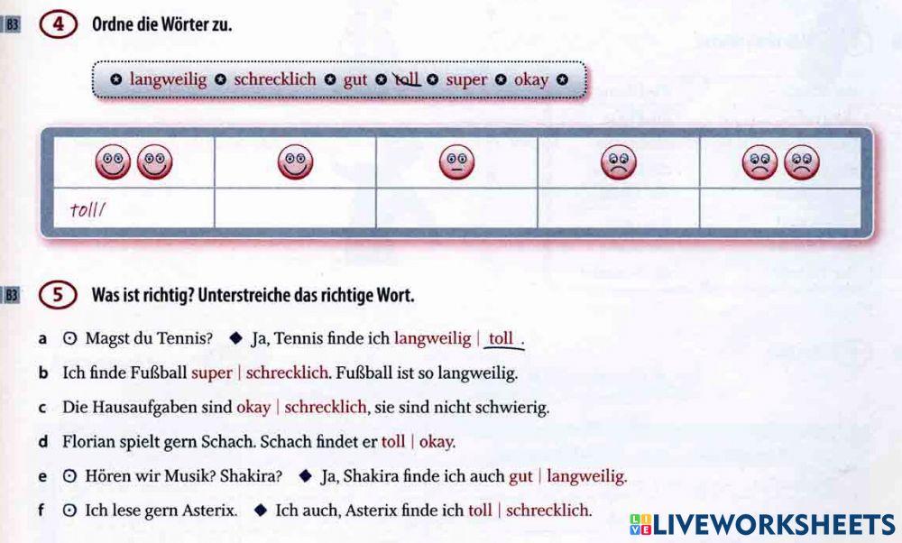 Finden-gut-langweilig