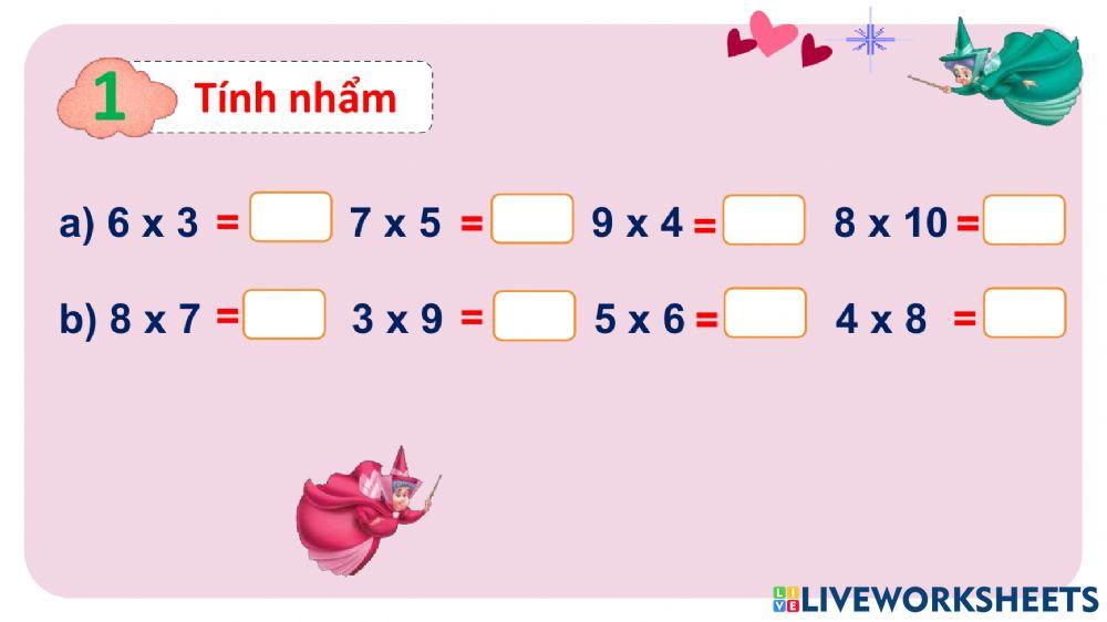 Bài ôn tập thứ hai ngày 3 tháng 10 năm 2022