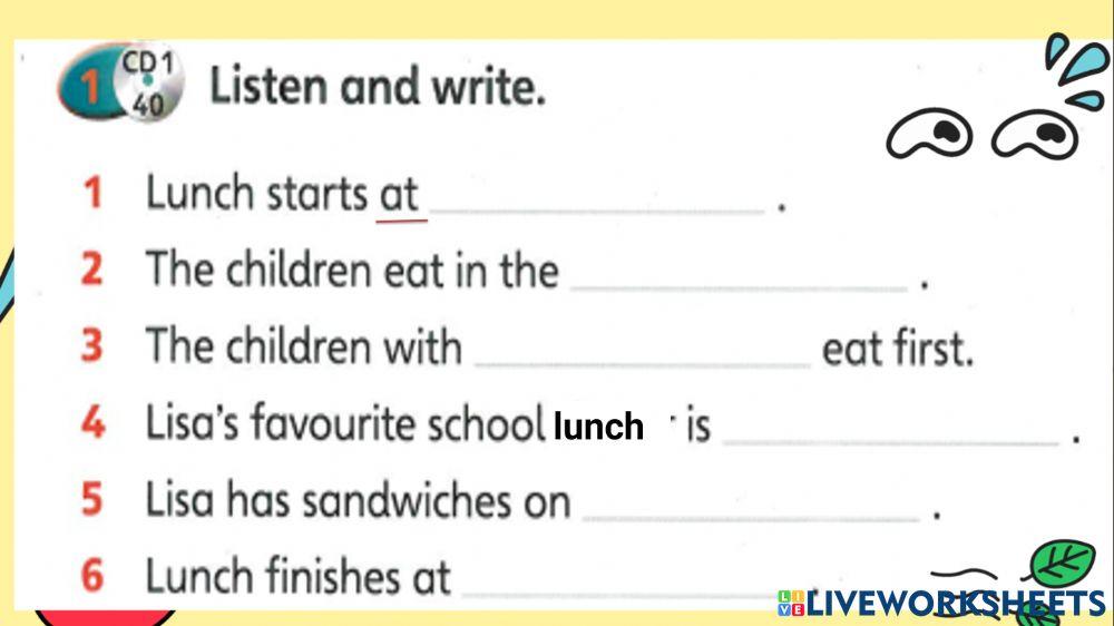 Listening skills-Unit 2