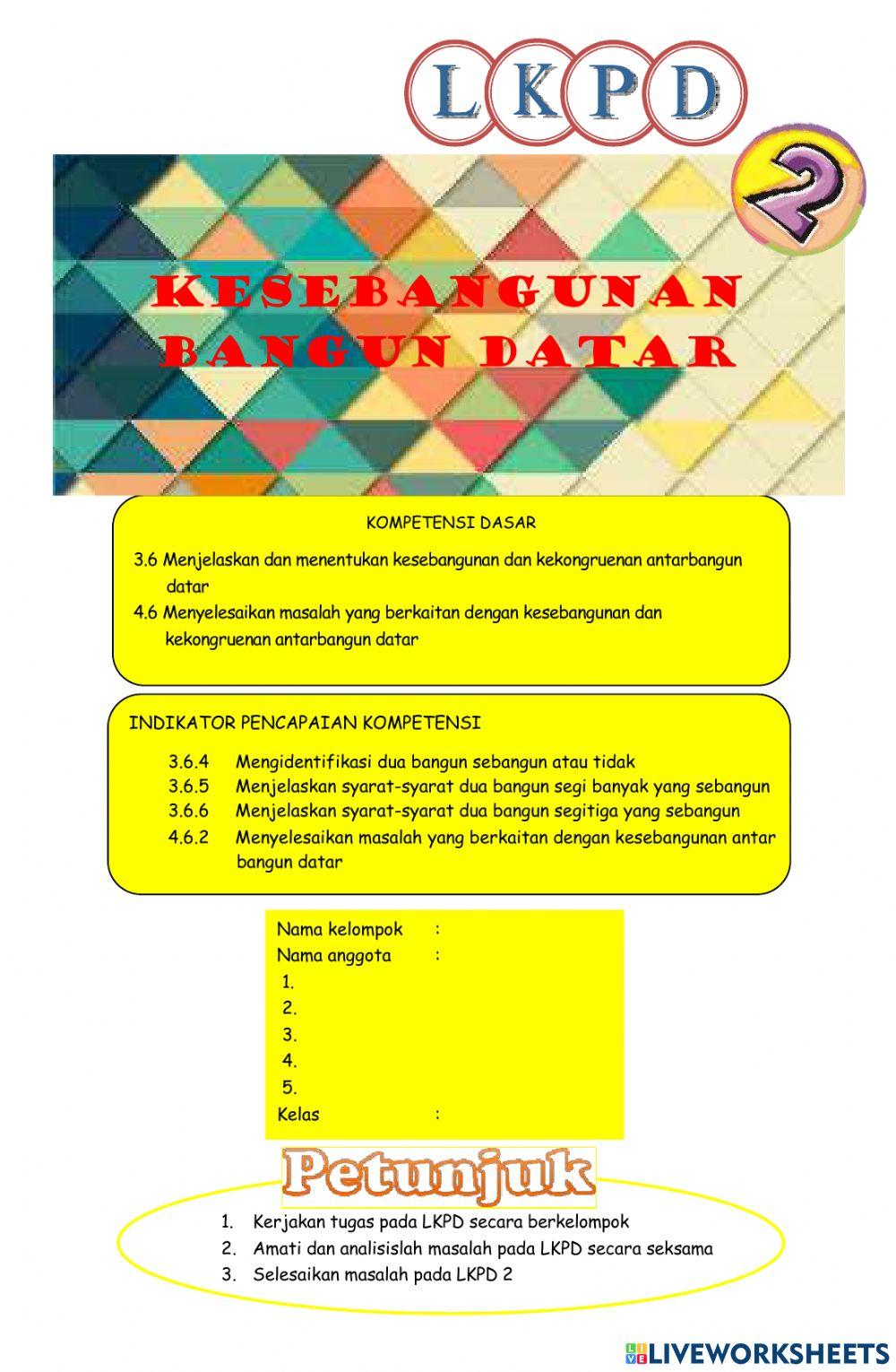 Kesebangunan Bangun Datar