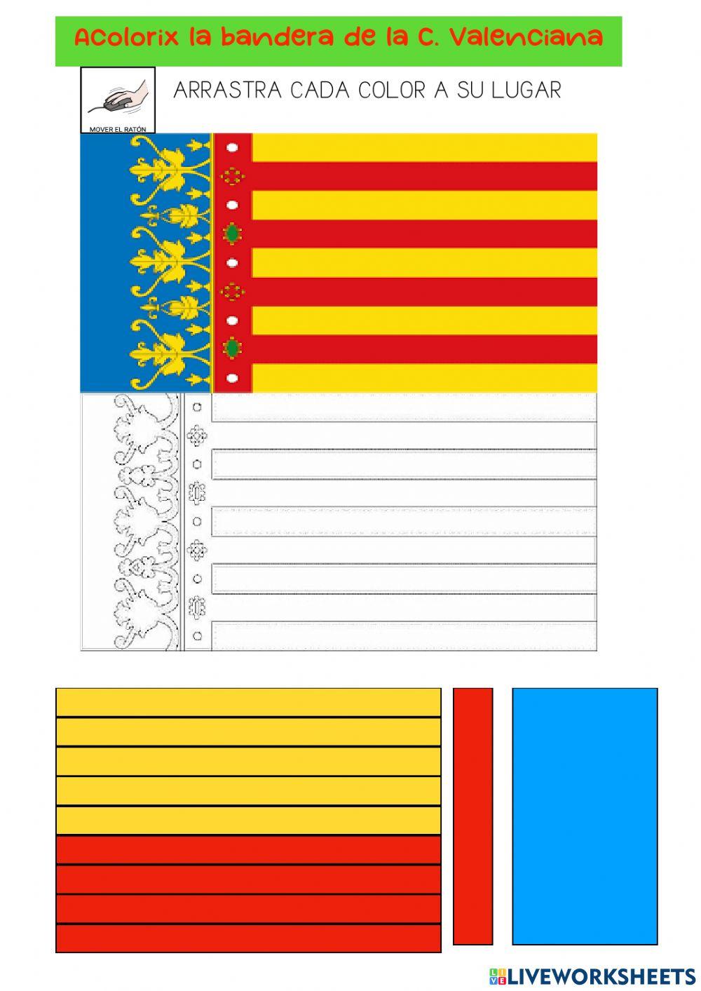 Bandera de la comunitat valenciana