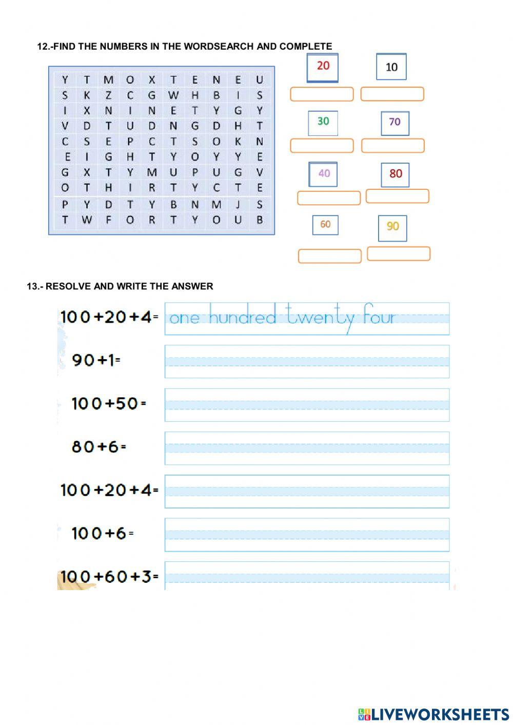 Repaso para el examen del 1 quimestre 7- basic