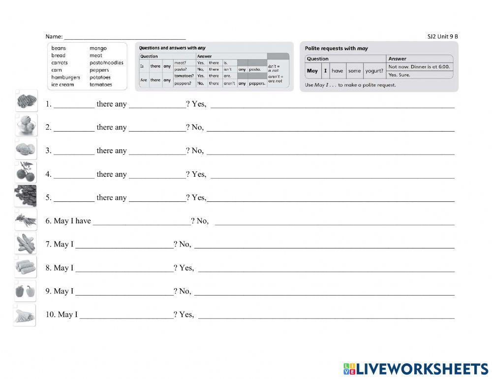 Is there any - Are there any