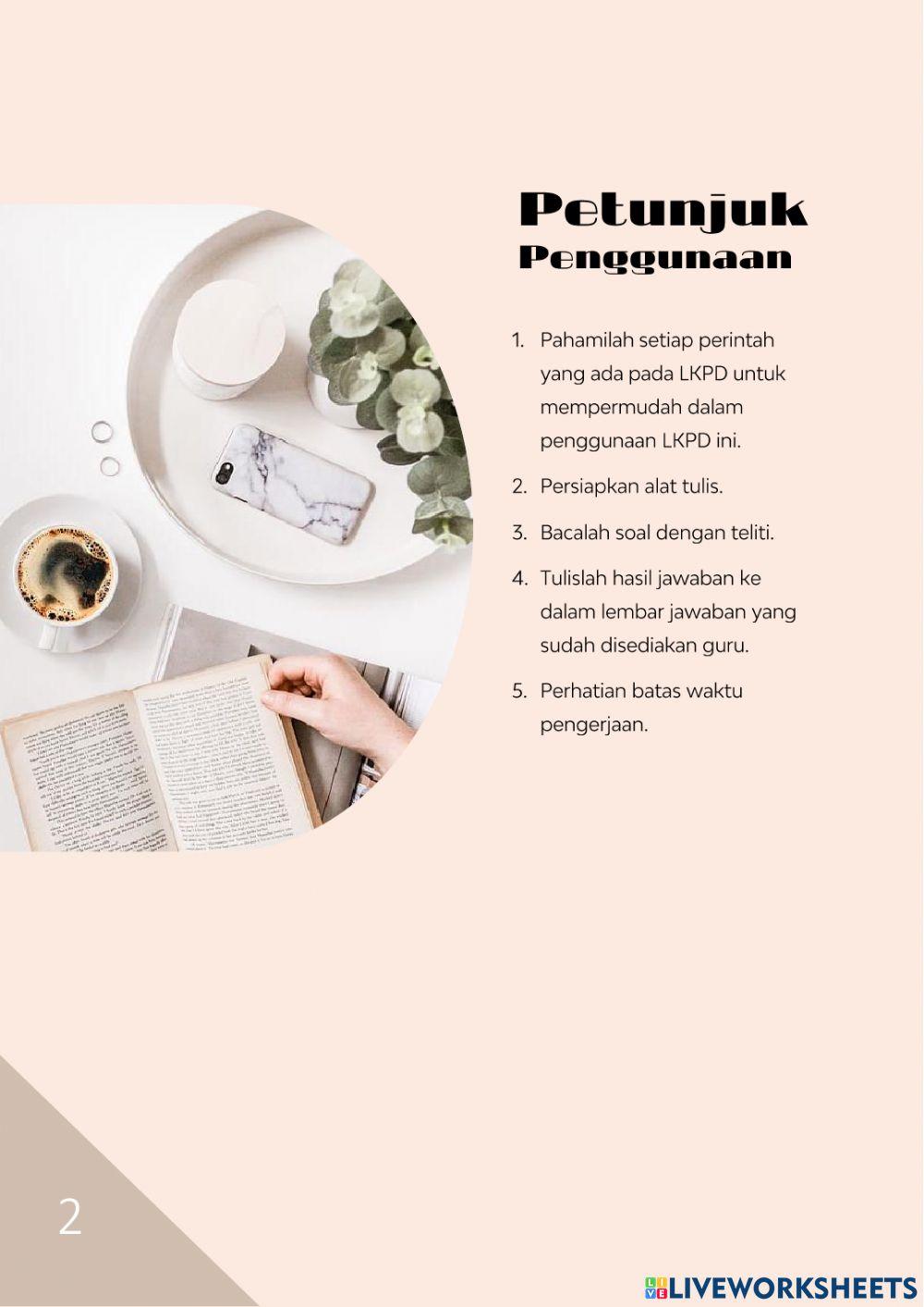 LKPD Fungsi Linear Bagian 1