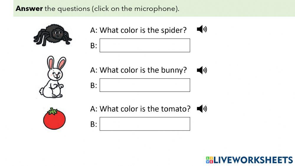 L12 - 11 - What's this, Colors, Listening and Speaking