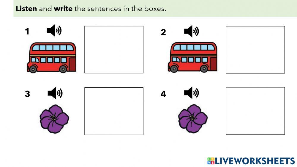 L12 - 14 - What's the color, Colors, Listening and Writing