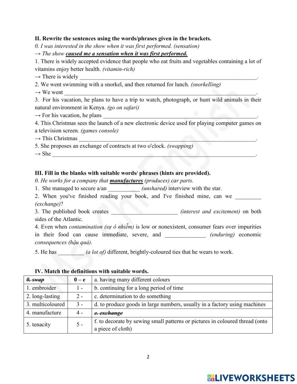 Foreign teacher-S8-Week 12-U4-Vocab 2