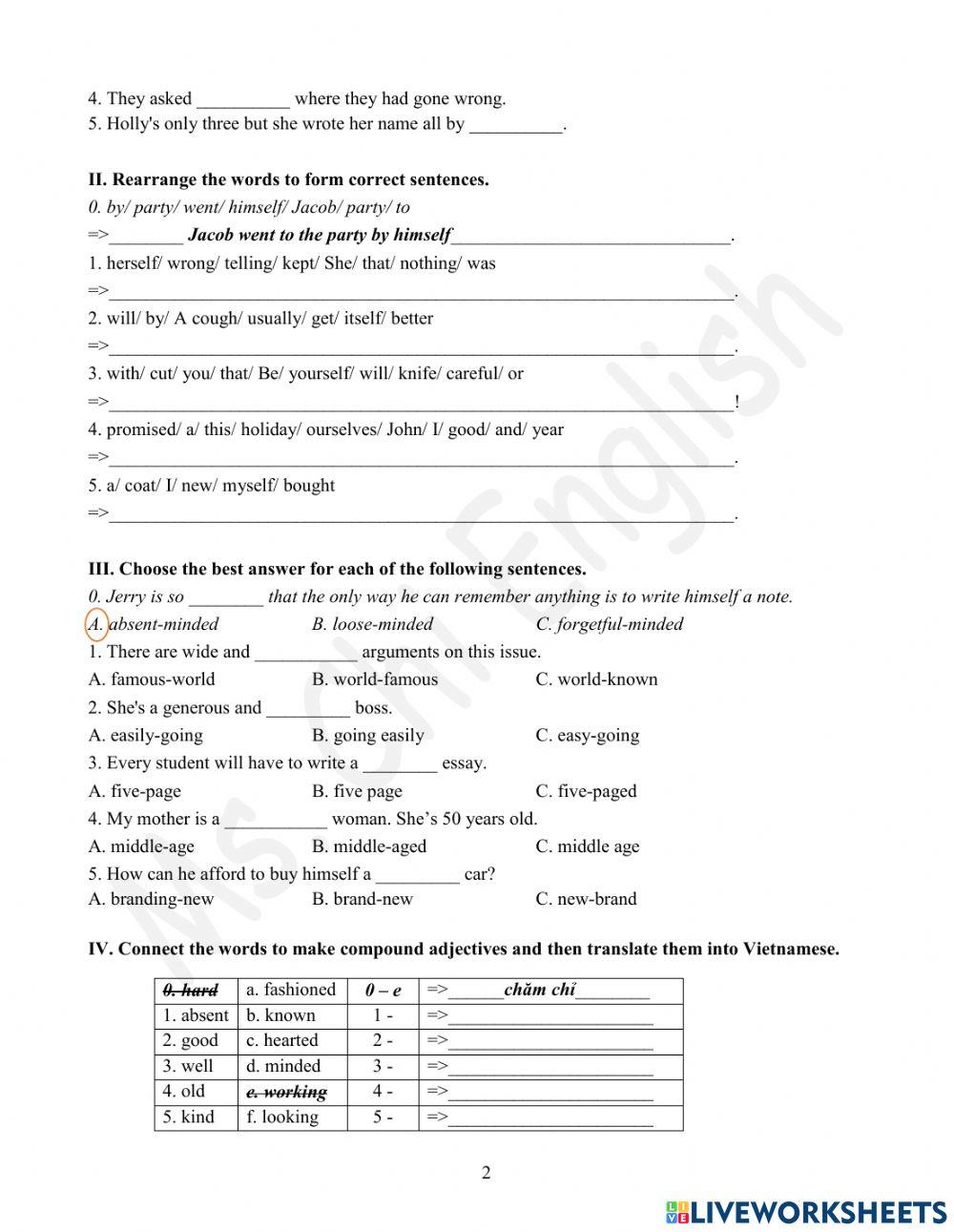 Viet teacher-S8-Week 12-U4-Grammar 2
