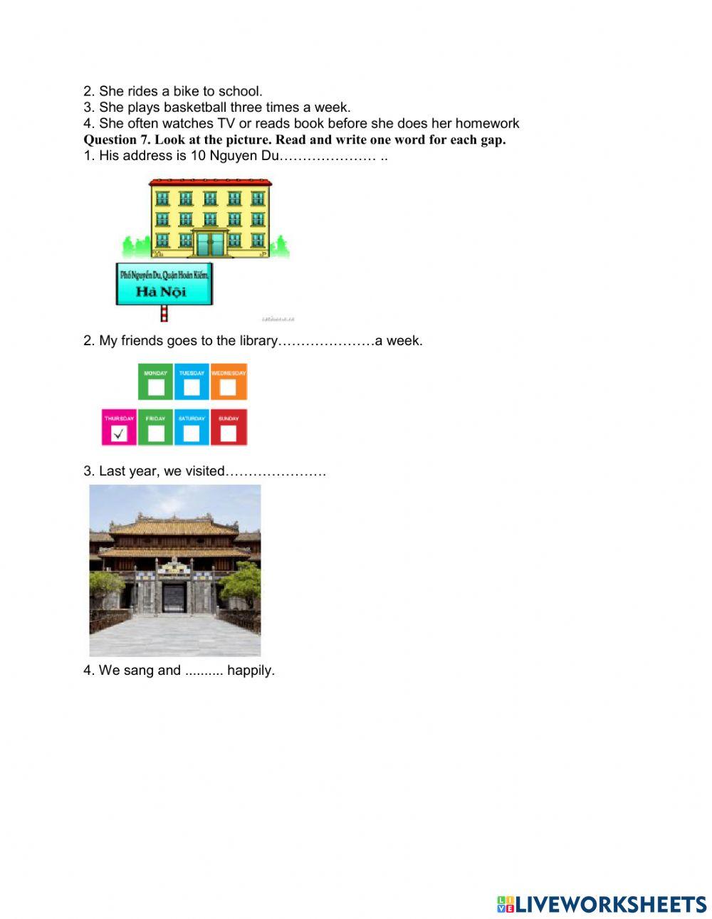 Kieerm tra TA 5 DŨNG