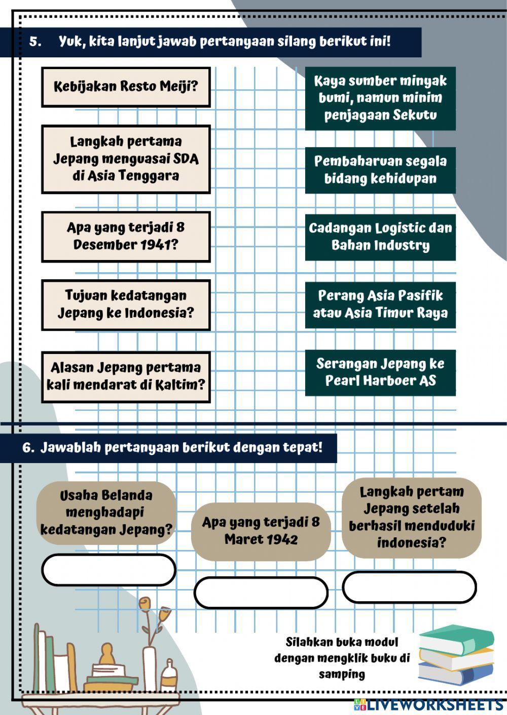 Kedatangan Jepang ke Indonesia