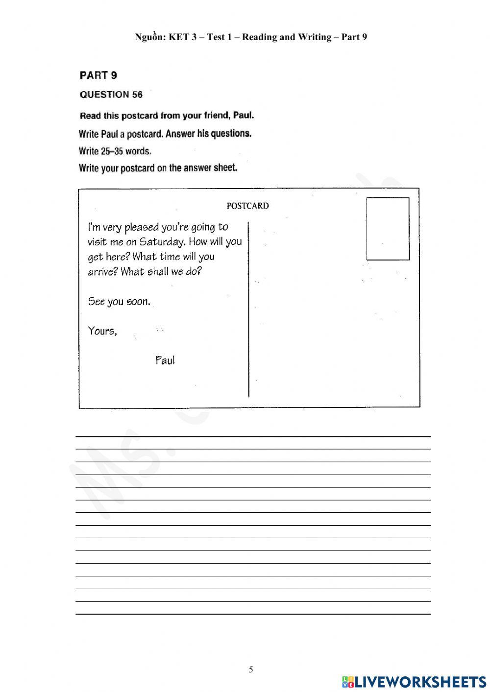 Foreign Teacher-S6-WEEK 12-U4-VOCAB 2