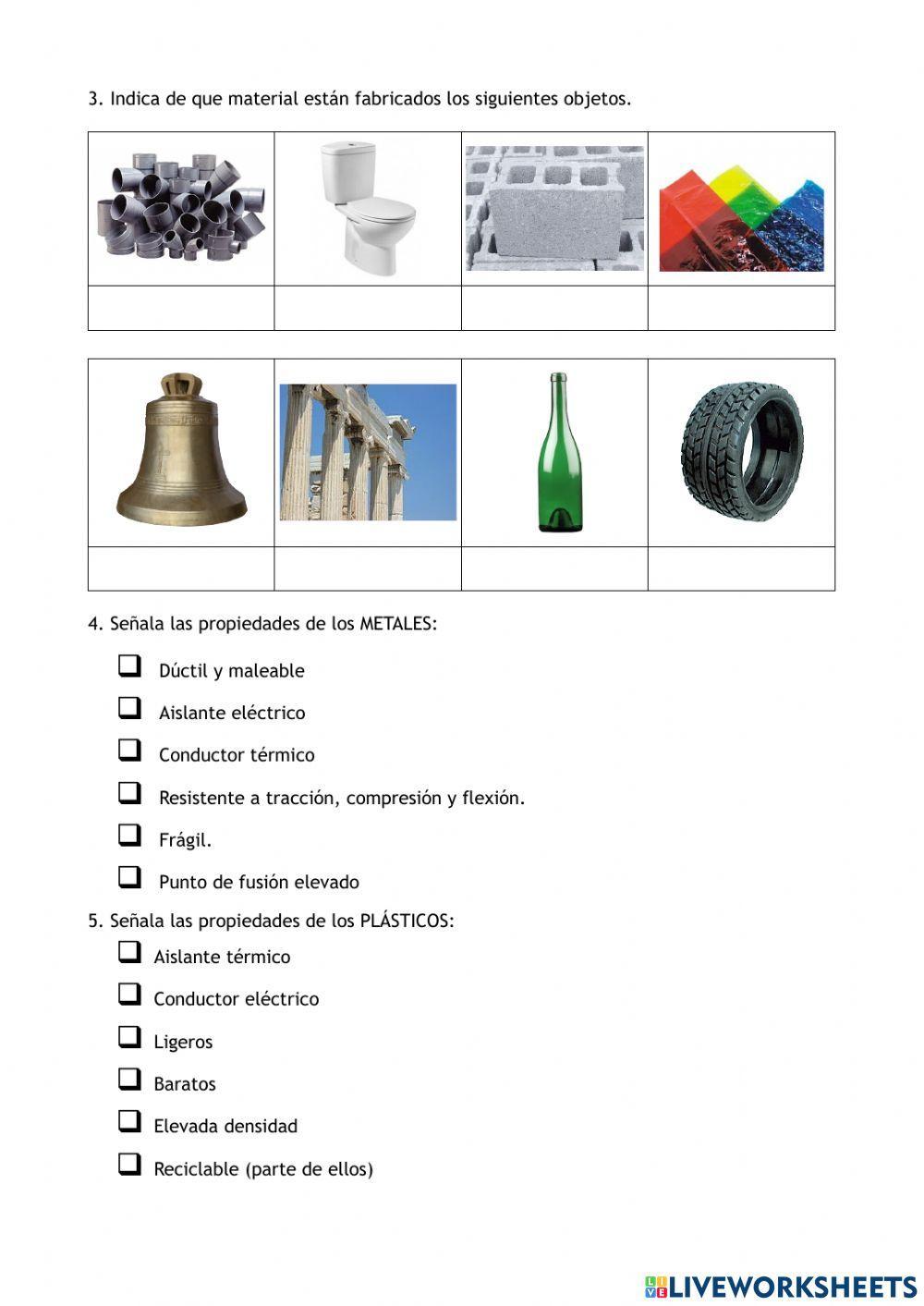 Propiedades de los materiales