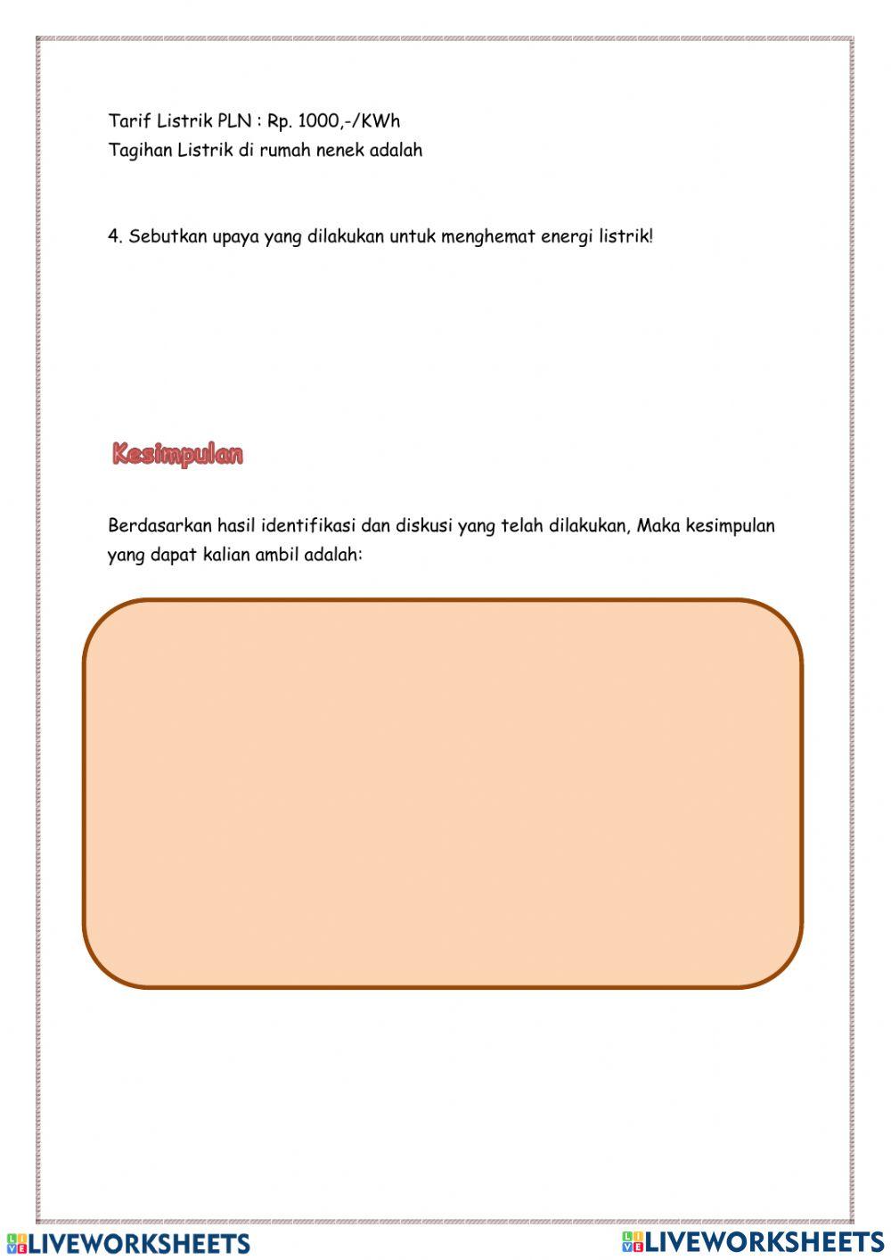 Energi dan daya listrik