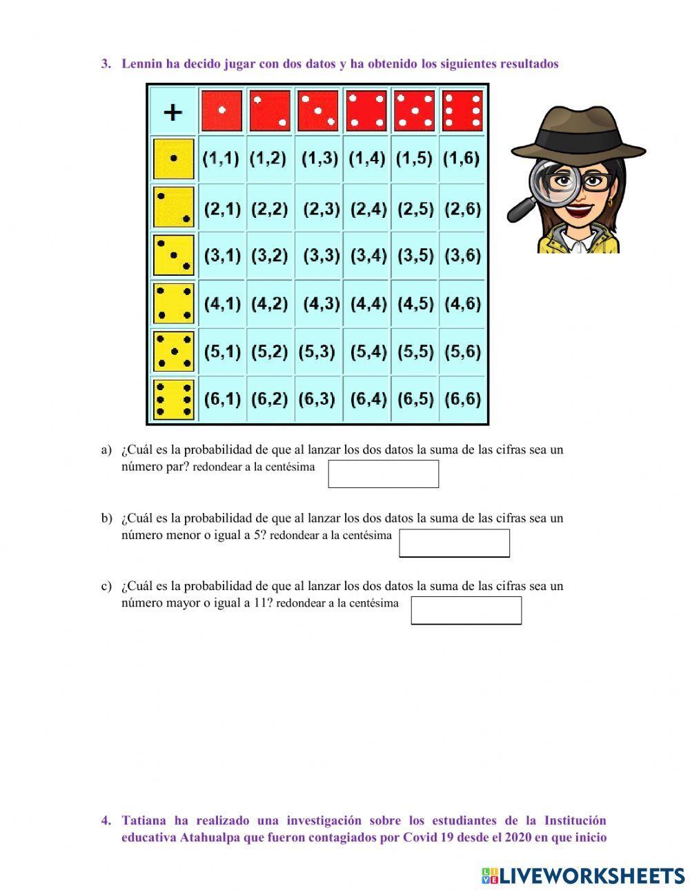Teorema de Laplace para probabilidades1C