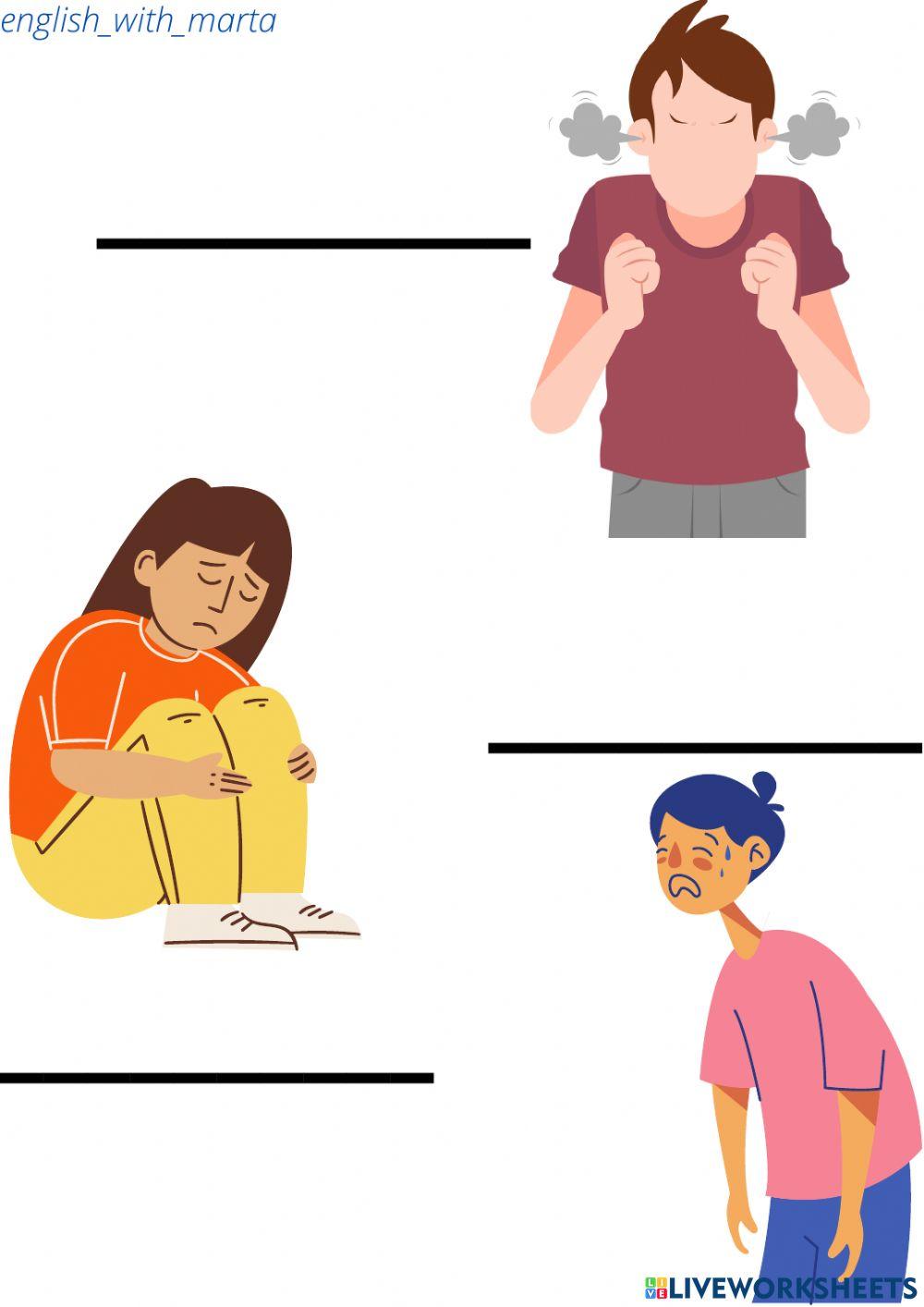 Emotions elementary kids