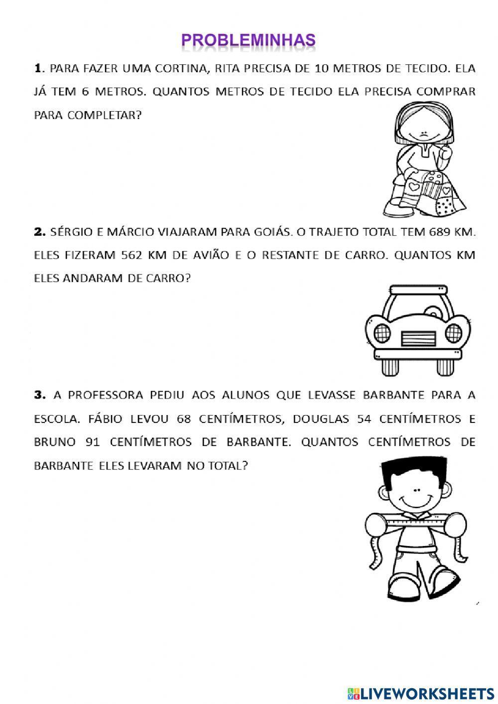 Medidas de Comprimento