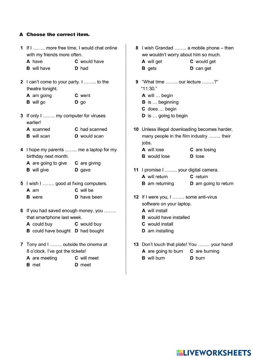 Test On screen 3 unit 5