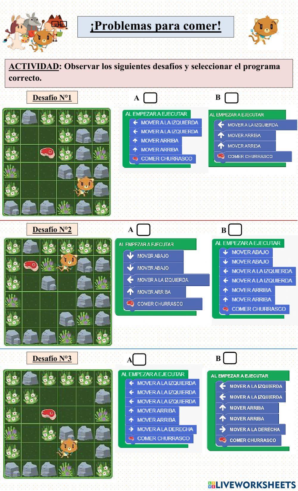 Problemas para comer