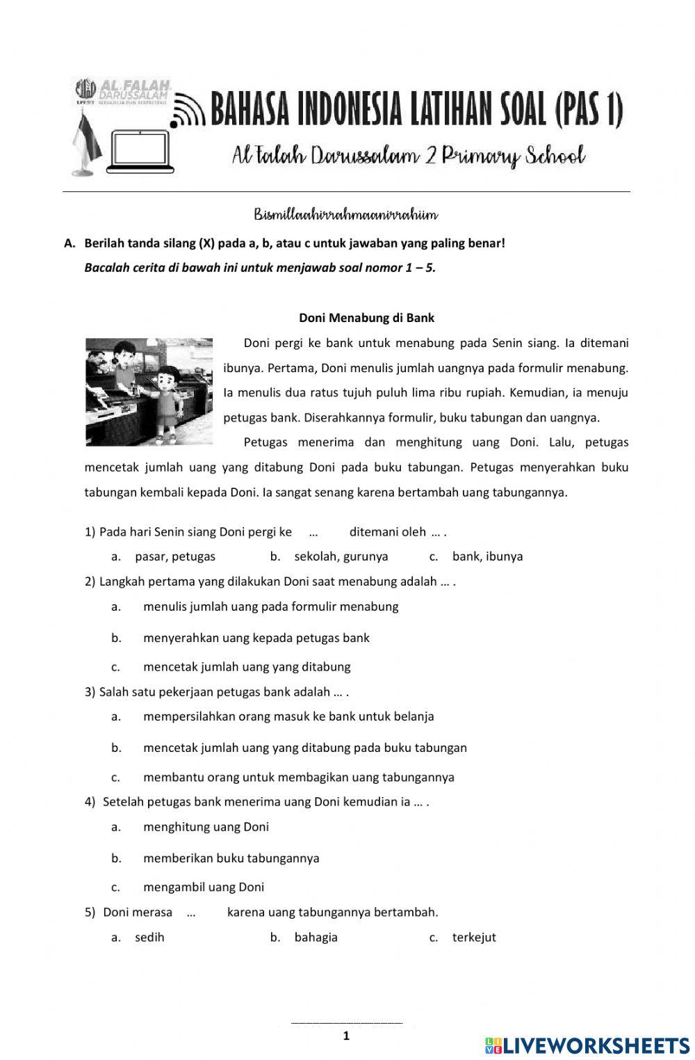 Penilaian Harian 456