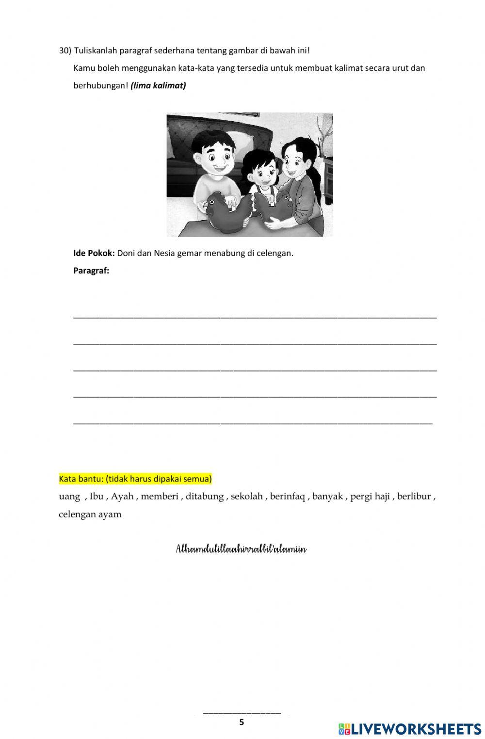 Penilaian Harian 456