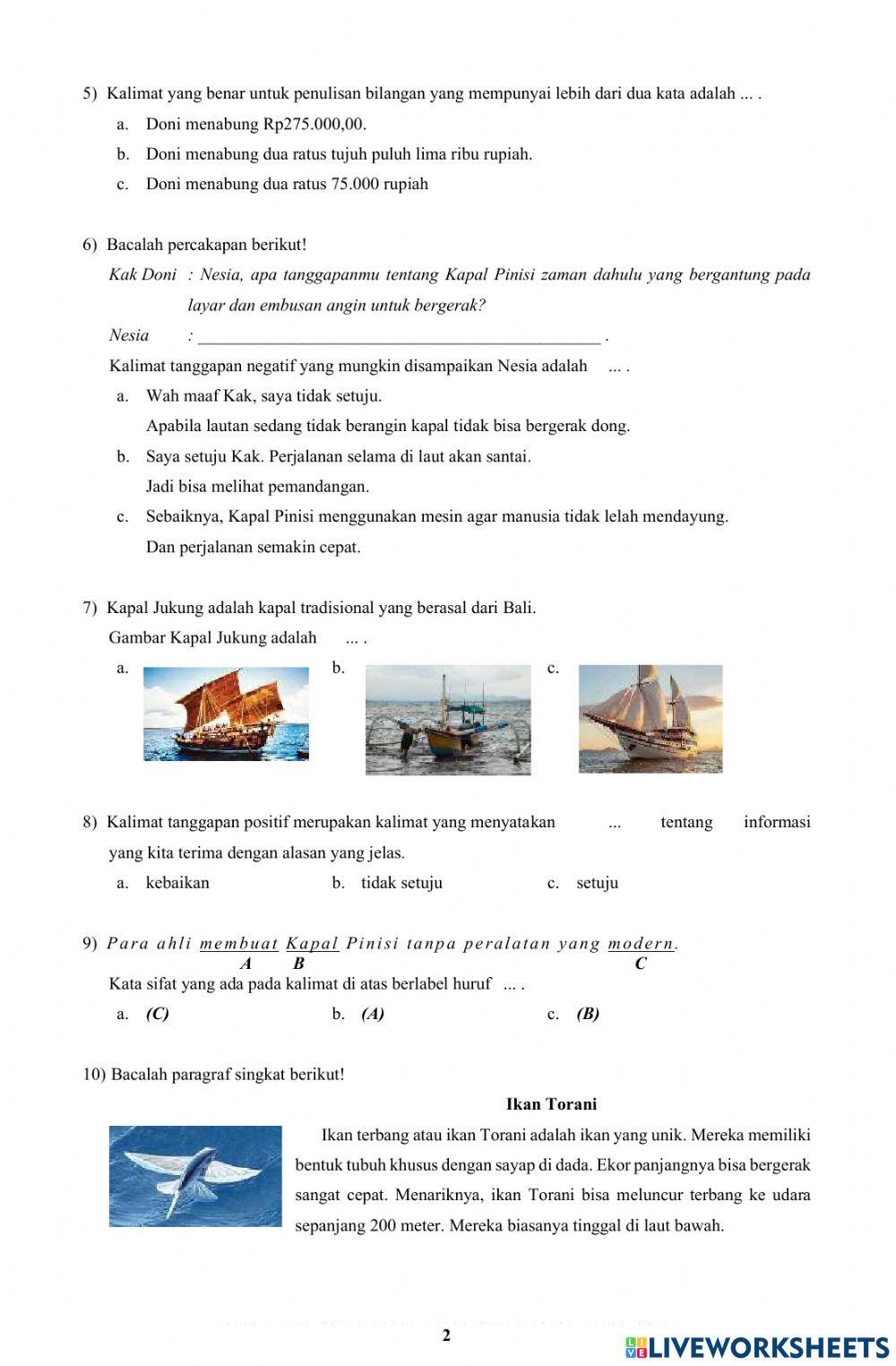Review Bahasa Indonesia 2-before PAS 1-2021