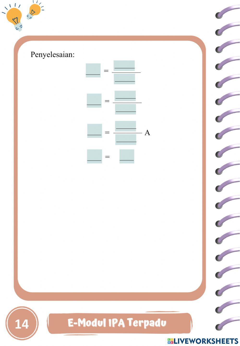 Arus Listrik kelas 9