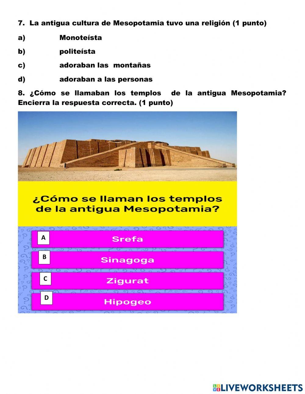 Las religiones de la época antigua