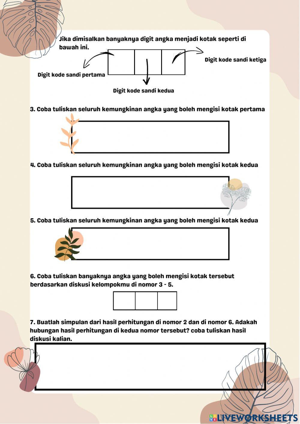 Bahan ajar aturan pengisian tempat