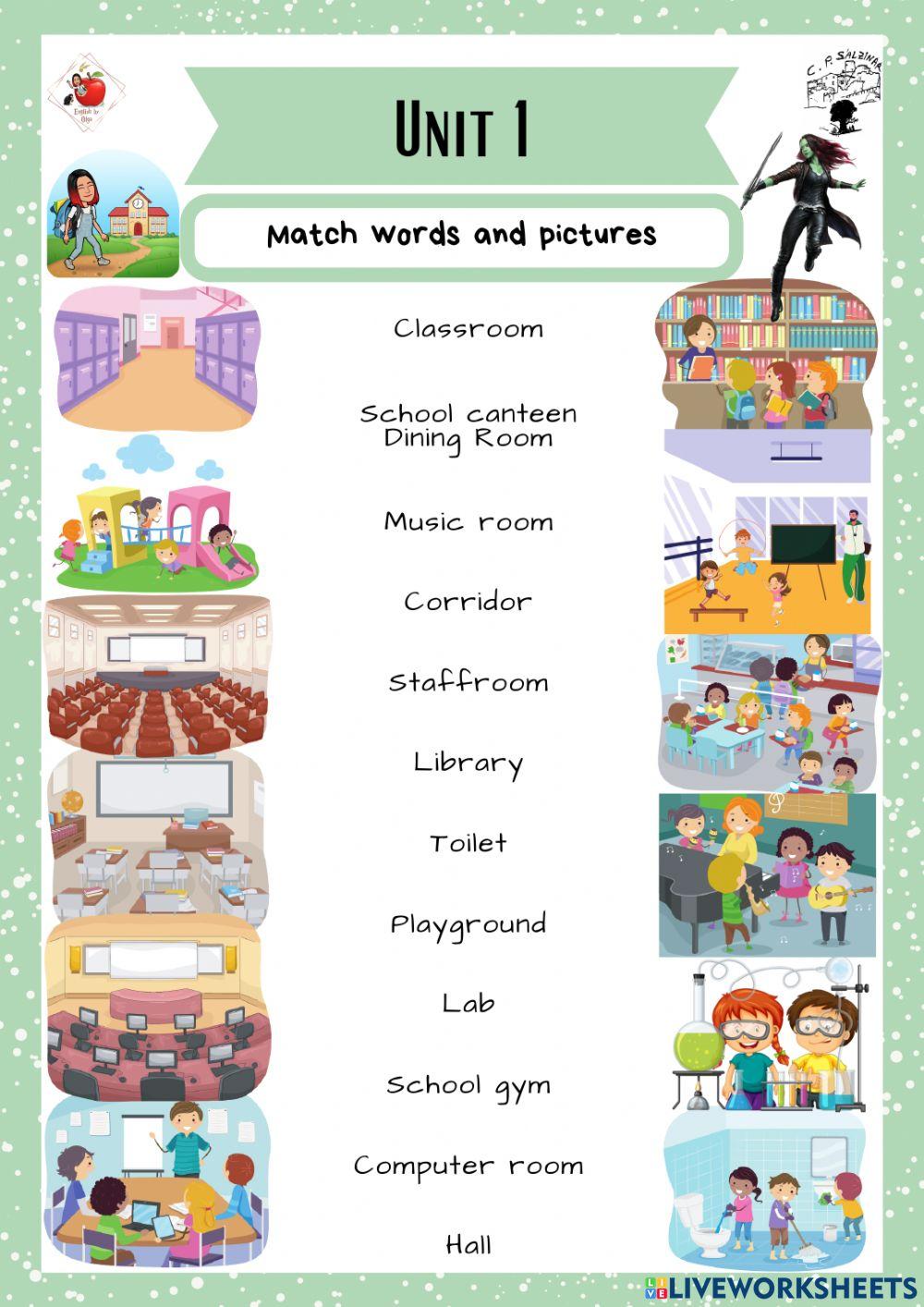 6th grade. Unit 1. Sheet 2. Richmond