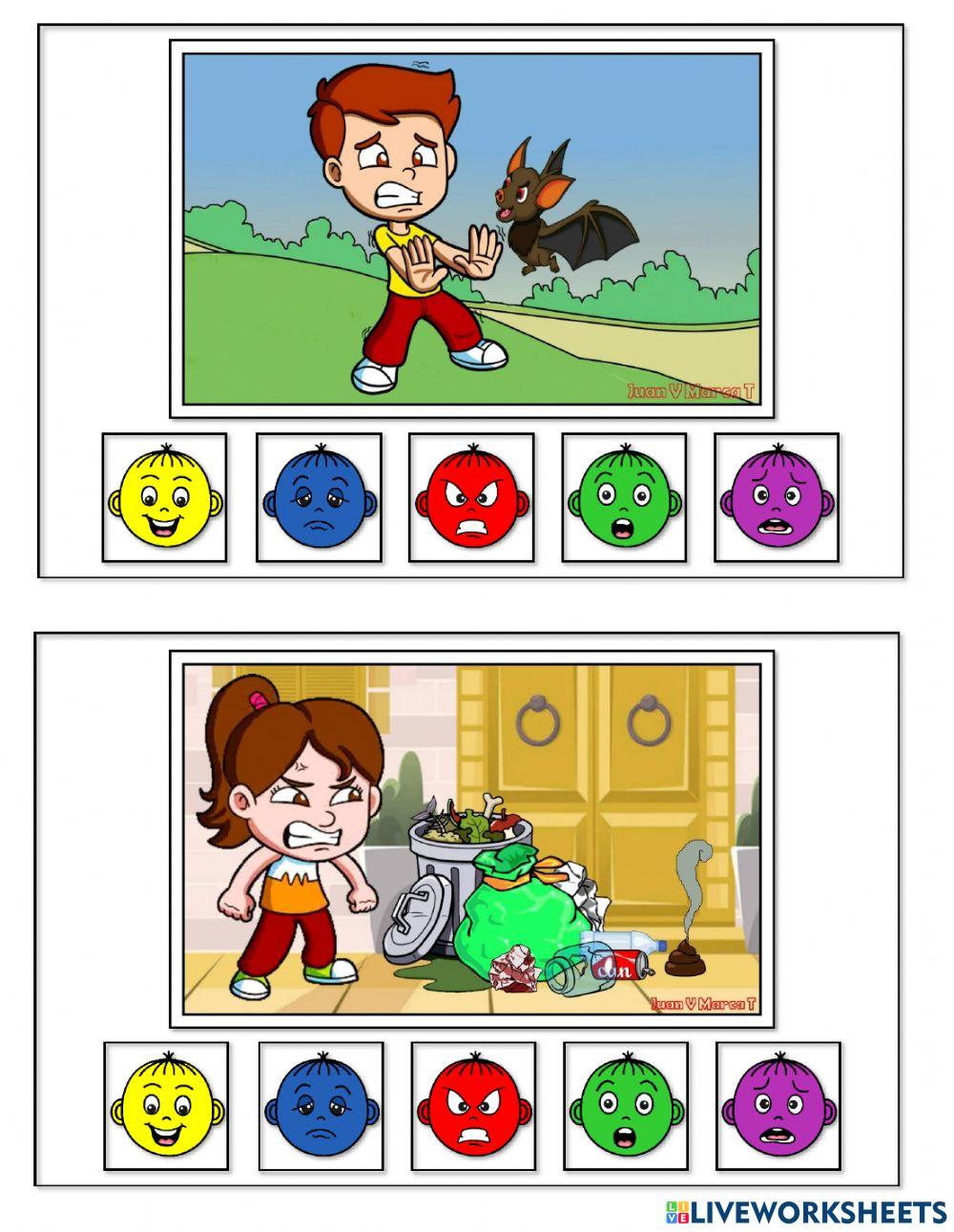 LAS EMOCIONES    Tarea Nro. 1