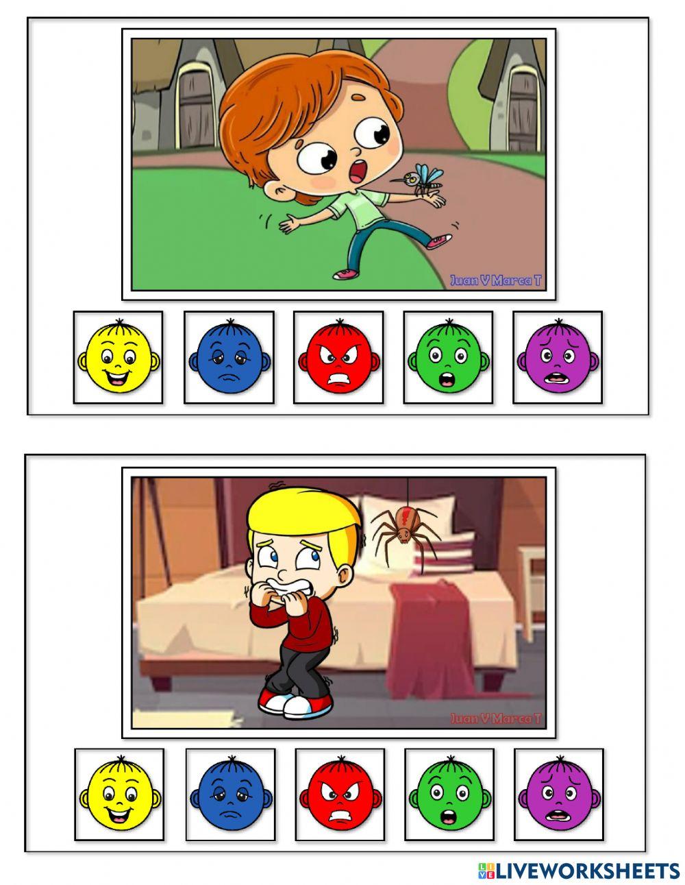 LAS EMOCIONES   Tarea Nro. 2