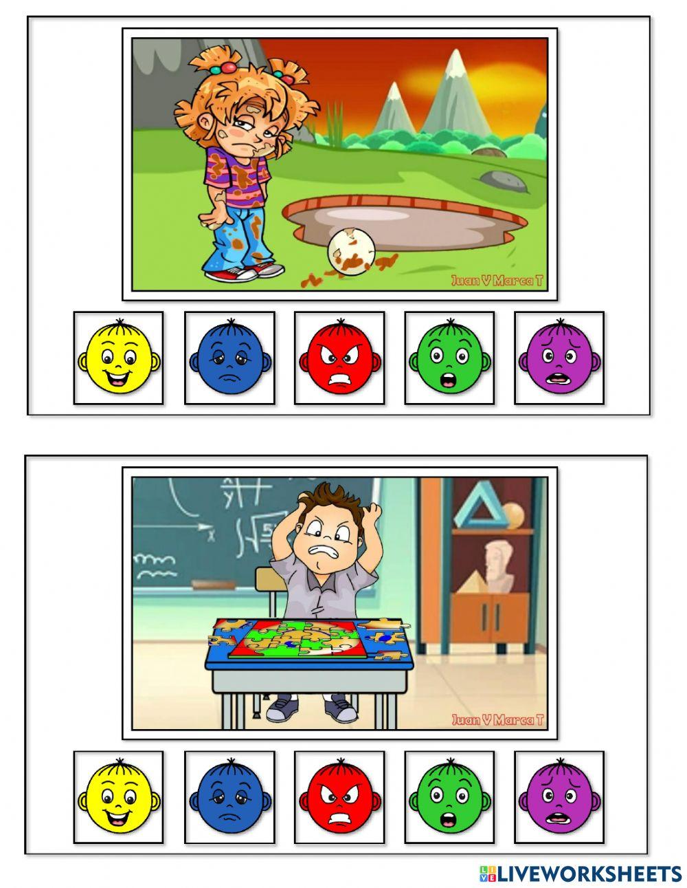 LAS EMOCIONES   Tarea Nro. 2