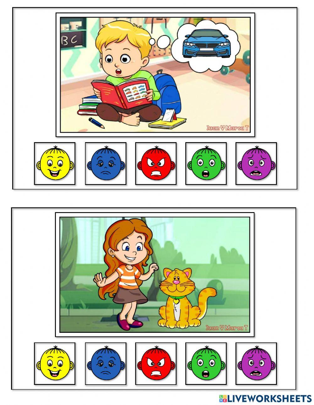 LAS EMOCIONES   Tarea Nro. 2