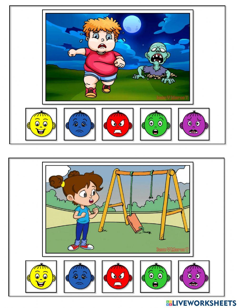 LAS EMOCIONES   Tarea Nro. 3