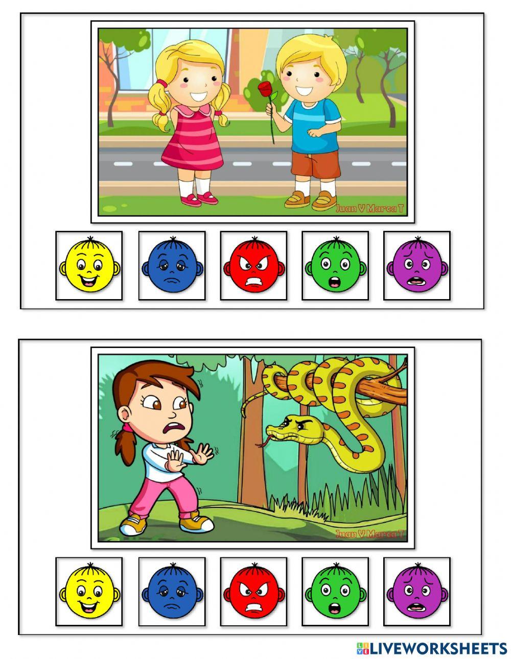 LAS EMOCIONES   Tarea Nro. 3