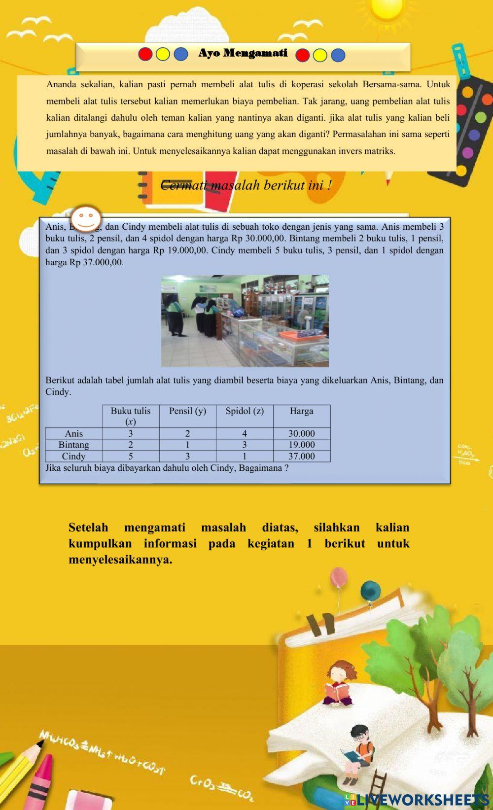 Invers matriks ordo 3x3