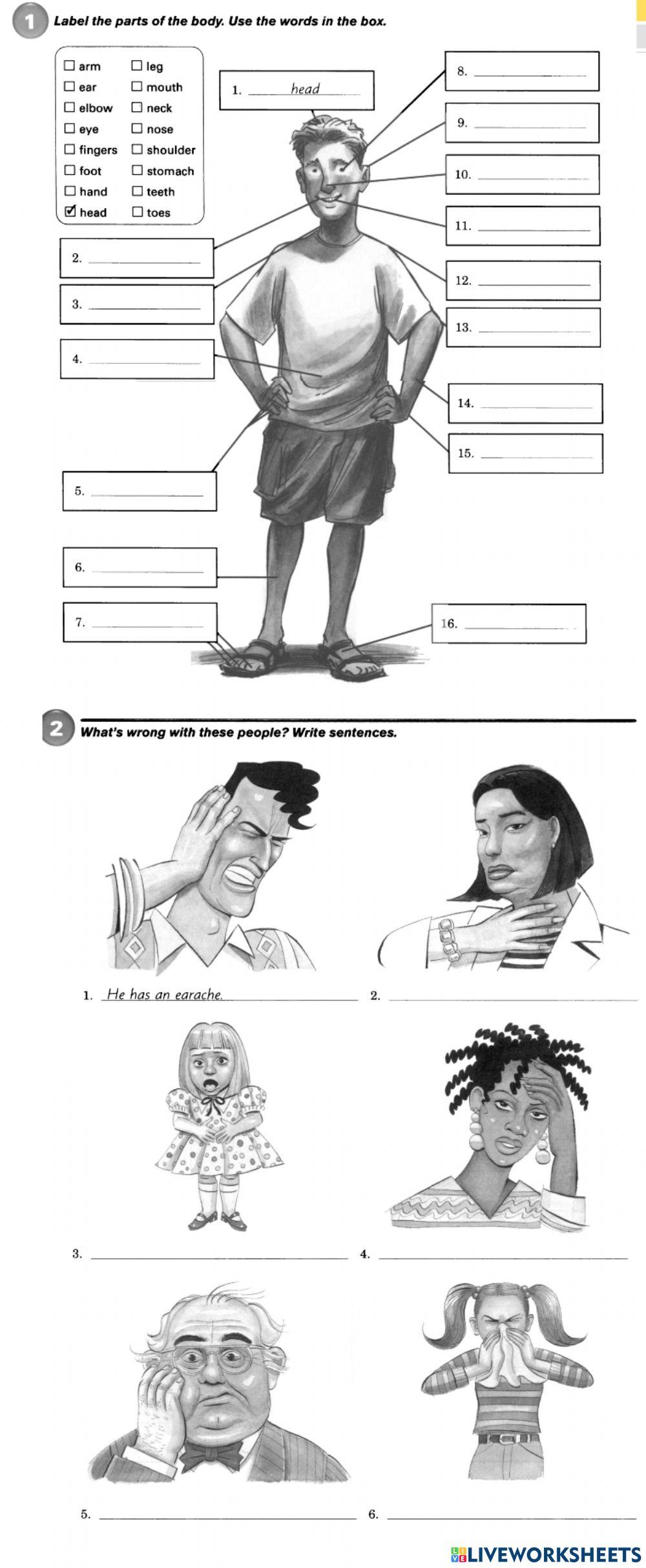 UNIT 12. What is the matter?